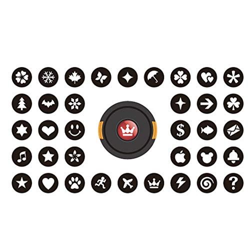 Bokeh Effect Lens Cap Filter, Suitable for Artistic and Romantic Night Photography(55mm 36in1)
