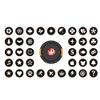 Bokeh Effect Lens Cap Filter, Suitable for Artistic and Romantic Night Photography(55mm 36in1) view 1