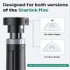 XMoving Starlink Mini Tripod, Portable Tripod Stand Mount with Aluminum Tripod Adapter, Compatible with New and Old Starlink Mini Models for Outdoor Camping and Hiking view 2