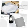 AUTSUPPL 10pcs Vinyl Record Sleeves Protect Covers Outer Sleeves for Vinyl Records Adhesive Storage view 4