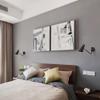 Adjustable Swing Arm Single Long Arm Single Head Metal ing Fixtures Study Reading Wall Lamp,Chaners view 3