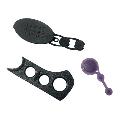 10 Set Replacement PTT Bezel and Rubber Button for XTS3000 XTS5000 Two Way Radio Accessories Walkie Talkie Repair Parts