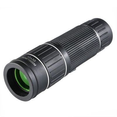 Monoculars Telescope High Power Telescope 12X30 High Power Monocular Optical Glass Lens Waterproof Low Light Binoculars for Camping Hiking Binoculars