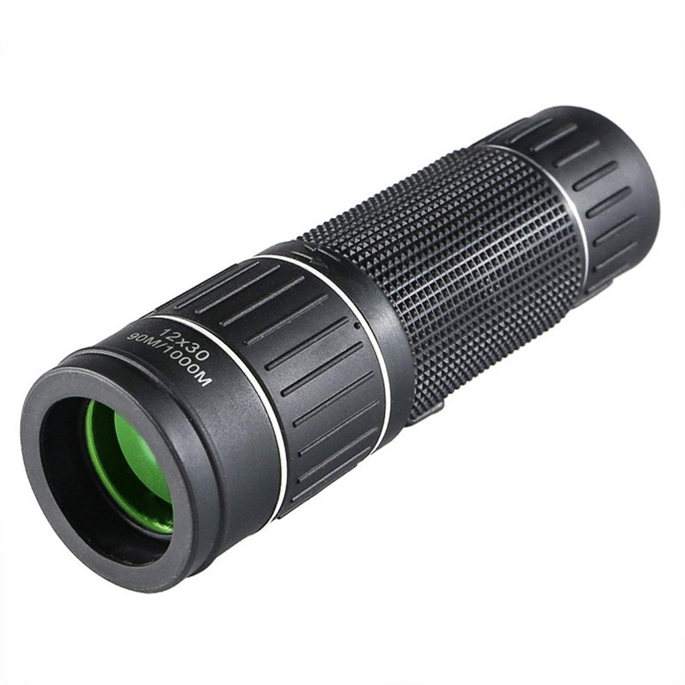 Monoculars Telescope High Power Telescope 12X30 High Power Monocular Optical Glass Lens Waterproof Low Light Binoculars for Camping Hiking Binoculars