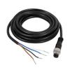 #US M8 6.6ft 2m Male Straight Head 4 Pin Contor Aviation Electrical Cable view 1