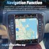 13 inch Android 12 Car Radio for GMC Yukon Tahoe Suburban Chevrolet Silverado 2007-2014 Stereo Upgrade Tesla Style Touch Screen Android Auto GPS Navigation (Light Mahogany,6+128GB) view 4