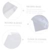 DECORNIJIA 50pcs Vinyl Record Sleeves OPP Protective Covers for Mil Thickness Convenient Storage view 4