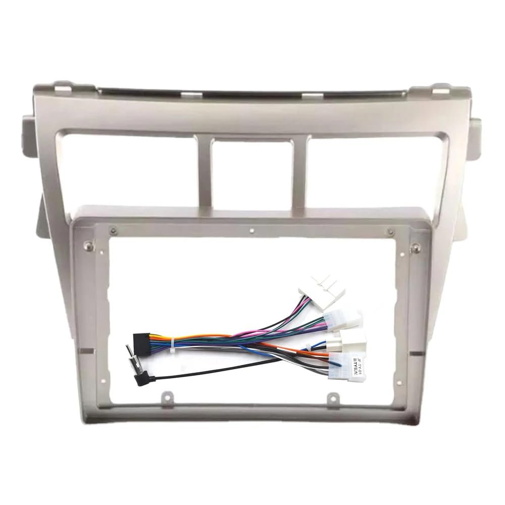 9inch 2DIN Installation Dash Kit fits for Toyota Vios Yaris 2008-2013 Aftermarket Android Car Radio Stereo Mounting Fascia Panel