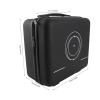 Respicefinem Mini Satellite Travel Case Nylon Hard Shell with Shock Absorbing Foam Interior Ideal for Outdoor Camping and RV Travel Compact and Portable with Built in Handle and view 3