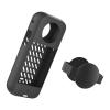 1 Set Camera Sleeve Shock Silicone Protector with Lens Lid Caps for Sports Camera Black view 1