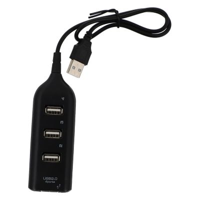 DOITOOL Mini USB Hub 4-Port USB 2.0 Splitter for Laptop and Desktop High-Speed Data Transfer Compatible