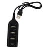 DOITOOL Mini USB Hub 4-Port USB 2.0 Splitter for Laptop and Desktop High-Speed Data Transfer Compatible view 1