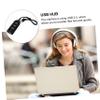 DOITOOL Mini USB Hub 4-Port USB 2.0 Splitter for Laptop and Desktop High-Speed Data Transfer Compatible view 2