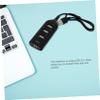 DOITOOL Mini USB Hub 4-Port USB 2.0 Splitter for Laptop and Desktop High-Speed Data Transfer Compatible view 3