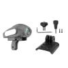ABZEKH Drone Accessories for Drone Mount Holder for DJI AVATA 2 for Camera Top Bracket Sports Action Camera Adapter Led Light Mount Clamp Holder(LED Light Suit) view 1