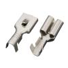 50 PCS 6.3 Series 0.4 Thic Brass Tinned Female Crimp Terminal Brass Wire Connector for Car DJ623-E6.3A/B/C(50 PCS DJ623-E6.3C) view 4