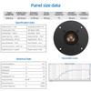 HIFIDIY LIVE 2PCS HI-FI 4 inch Tweeter Speaker Unit Beryllium Copper Film 6 OHM 30W Aluminum Panel Treble Loudspeaker C1-104S view 2