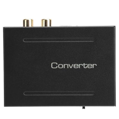 aqxreight Audio Extractor Converter High Definition Multimedia Interface to Audio SPDIF R/L (Black)
