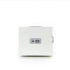 Tivoli Audio Model Three Bluetooth Clock Radio with USB-A & USB-C Charging Ports (White/Silver) view 3