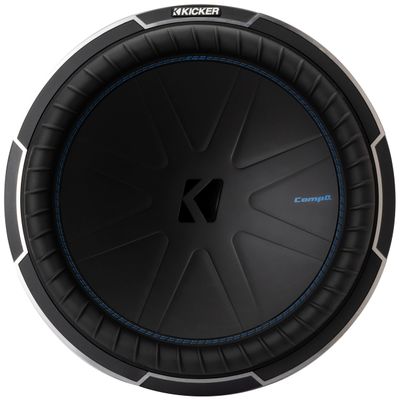 Kicker 51CWQ154 CompQ Q-Class 15" Subwoofer, Dual 4-Ohm (Renewed)