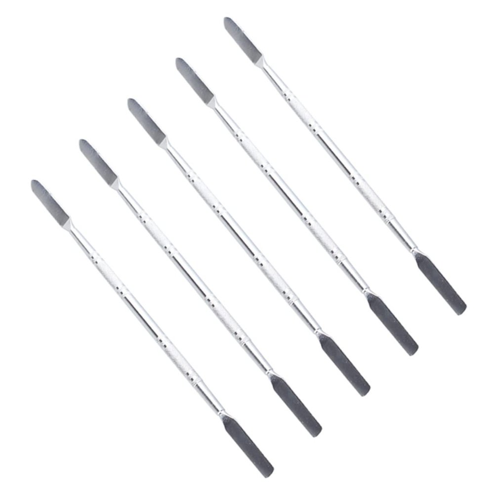 DIYEAH 5pcs Stainless Steel Laptop Spudger Pry Tools for Phone and Tablet Repair Double-end Opening Stick