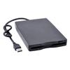 SHOWERORO External Floppy Disk Drive USB for Portable Lightweight High Speed Data Transfer with Error Correction and Noise Reduction Compatible with Operating Systems Black view 1