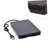 SHOWERORO External Floppy Disk Drive USB for Portable Lightweight High Speed Data Transfer with Error Correction and Noise Reduction Compatible with Operating Systems Black view 2