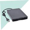 SHOWERORO External Floppy Disk Drive USB for Portable Lightweight High Speed Data Transfer with Error Correction and Noise Reduction Compatible with Operating Systems Black view 4