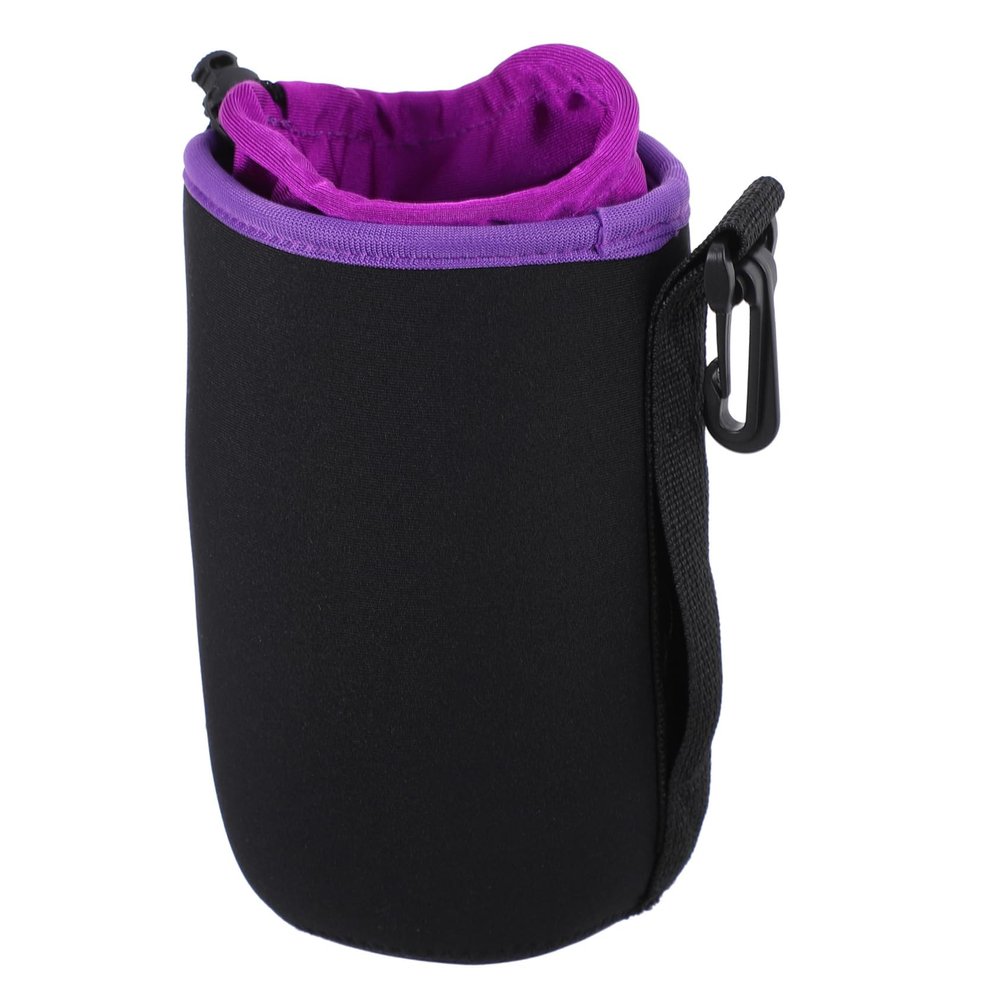 COHEALI Thick Neoprene Camera Lens Pouch Bag Waterproof Drawstring Lens Case Shockproof for Photographers and Travel