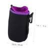 COHEALI Thick Neoprene Camera Lens Pouch Bag Waterproof Drawstring Lens Case Shockproof for Photographers and Travel view 2