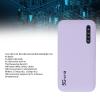 5G Mobile Hotspot, WiFi6 with 6100mAh, IP67 Rugged Travel Router for 16 Devices - Nano SIM Support (Purple) view 2