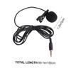 Abaodam Mini Metal Clip-on Lavalier Condenser Microphone for Mobile Phone and Laptop Portable Phone Mic Rotatable Clip for Content Creation Black view 2