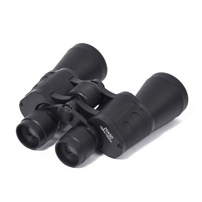 SHOWERORO High Definition Outdoor Binoculars Compact Telescope for Bird Watching Hiking and Travel Sleek Black Design for Easy Carrying and Durable Use