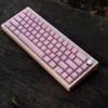 142 Keys Doubleshot Pink Jade Keycaps SA Profile Keycap Set Fit for 61/64/87/104/108 Cherry Mx Switches Mechanical Keyboard view 4