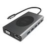 14-in-1 USB-C Docking Station with Dual Monitor and Triple Display Support, Featuring 2 HDMI Ports, 5 USB 3.0 Ports, Audio SD/TF Card Reader Power Delivery (PD) VGA, and RJ45 Ethernet Port 15794NEW-NF view 1