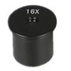 Lab Microscope Accessories 3X 10X 16X 20X 25X Wide Field Microscope Eyepiece with 23.2mm Mounting Size(16X) view 1