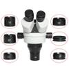 Lab Microscope Accessories WD165 WD30 0.5X 0.7X 2.0X 1X Trinocular Microscope Barlow Objective Lens Zoom Stereo Microscopio Camera Auxiliary Objective Lens(0.5X 2.0X) view 4