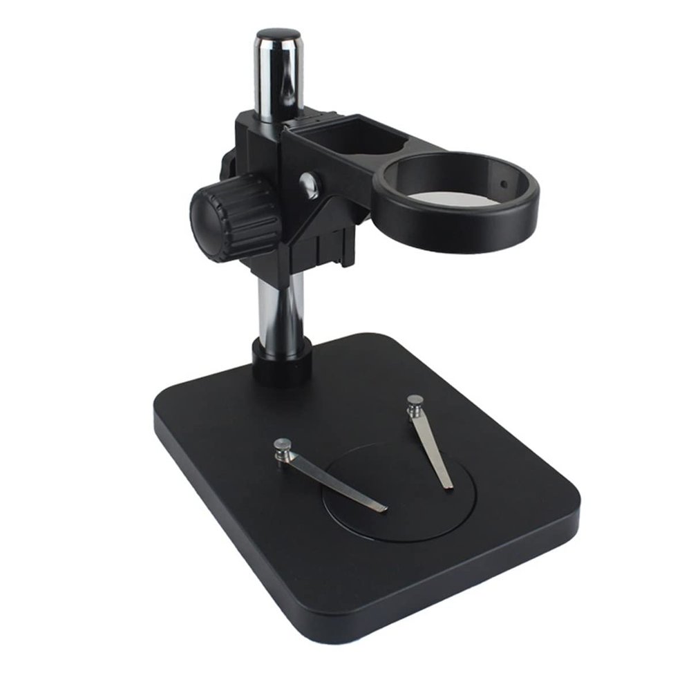 JOEBO Microscope Kit Binocular Microscope Magnification Continuous Zoom 7X-45X Stereo Microscope Head WF10X/20mm Eyepiece Microscope Lens Adapters(Small Bracket)
