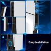 Cooling Fan with LED Light for PS5 Slim Console, 5500RPM Cooling Fan Console Accessory bb view 2