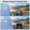 Android Car Stereo for Volvo S40/C30/C70 2006-2012 with CarPlay Android Auto Mirror Link 9 Inch Touchscreen Bluetooth GPS Navigation WiFi FM Backup Camera MIC 2G+64G view 3
