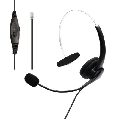Karier RJ9 Telephone Headset for Cisco Office Phones,Noise Cancelling & Mute Switch Microphone,Compatible with Cisco IP Phones 6851 6945 7841 7861 7941 7945 7961 7962 7965 8841 8861 8945
