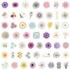 110PCS Daisy Stickers Beautiful Plants Sticker for Water Bottles Laptop Luggage Journaling, Kechup Cute Daisy Decals Waterproof Vinyl Stickers for Kids Teens Adults view 4