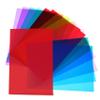 LABRIMP 12pcs Gel Filter Film Light Diffuser Sheets Photo Lighting Filters Double-Sided Film view 1