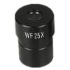 Lab Microscope Accessories 3X 10X 16X 20X 25X Wide Field Microscope Eyepiece with 23.2mm Mounting Size(25X) view 1