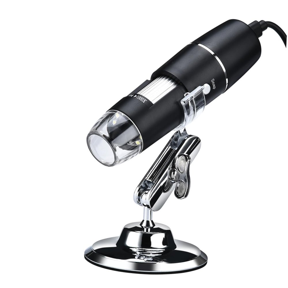 CIYODO 1000X Digital USB Microscope Magnifying Glass for Boys and Girls Handheld LED Magnifier Flexible Design for Science Projects and Hobbies