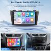 2G+64G Android 13 Car Stereo for Suzuki Swift 2011-2017 with Wireless Carplay Android Auto, 9 Inch Touch Screen Radio Support GPS/WiFi/Bluetooth/FM/SWC/Backup Camera view 2