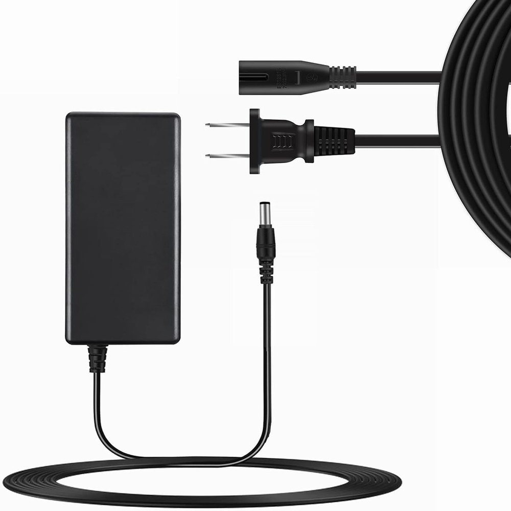 CJP-Geek AC Adapter Charger Compatible with Ekrin Athletics B37S Massage Gun Percussion Massager Power Supply Cord Mains PSU