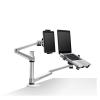 ADBWEKKF OA-9X Desktop Full Motion Dual Arm Laptop+Tablet PC Stand Rotate Holder for Notebook 10-15 Inch and All Tablet PC 7-10 Inch view 1