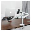 ADBWEKKF OA-9X Desktop Full Motion Dual Arm Laptop+Tablet PC Stand Rotate Holder for Notebook 10-15 Inch and All Tablet PC 7-10 Inch view 3