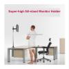 FNJTDVWS Sit-Stand 17-27inch Monitor Holder Stainless Steel TV Mount Stand Column Height 90cm Loading 4.5kgs view 4